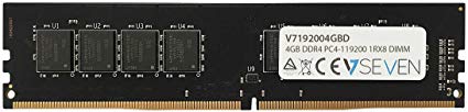 V7 4GB DDR4 2400MHZ CL17 DIMM PC4-19200 1.2V PC Internal Memory (V7192004GBD)