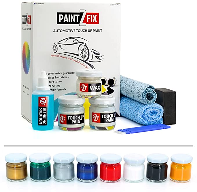 PAINT2FIX Sonic Grey Pearl NH877P Touch Up Paint for Honda Civic - Scratch & Paint Repair Kit - Bronze Pack