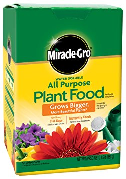 Miracle-Gro All Purpose Plant Food, 1.5-Pound (Plant Fertilizer)