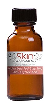 Skin Obsession 50% Alpha Beta Chemical Peel for smoothing fine lines, scars, acne and clears pores