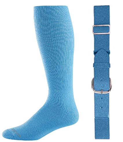 Joe's USA - Baseball Socks & Belt Combo Set Colors Available