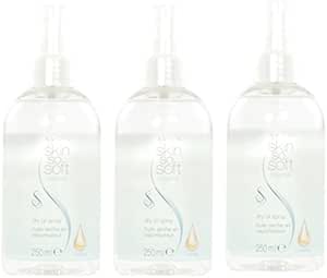 Avon Skin So Soft Original Dry Oil Spray Size Bottle 250 ml - Pack of 3