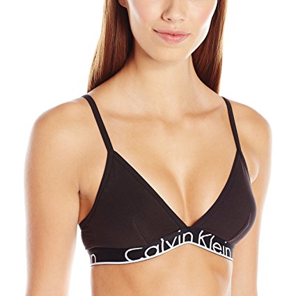 Calvin Klein Women's Id Cotton Large Waistband Triangle Unlined Bra