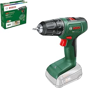 Bosch Home and Garden Perceuse-Visseuse sans fil EasyDrill 18V-40 (sans Batterie, Système 18 Volt, dans Emballage Carton), Pas de Colour