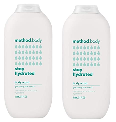 Method Body Body Wash - Stay Hydrated 18 FL OZ 532 ml - 2-PACK