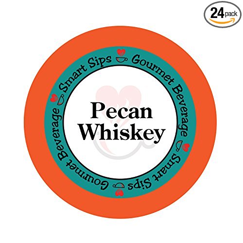 Pecan Whiskey Coffee, 24 Count Compatible With ALL Keurig K-cup Machines