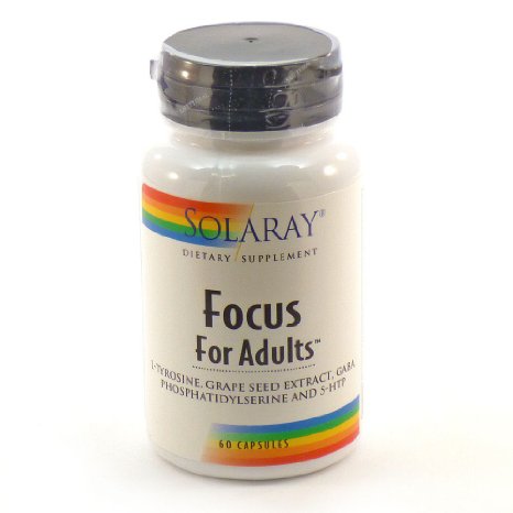 Focus for Adults Solaray 60 Caps