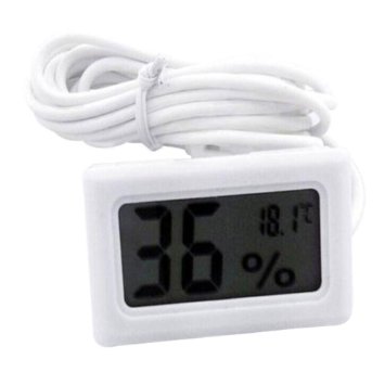 Factory Direct Sale New LCD Digital Embedded Thermometer Hygrometer Probe for Incubator Aquarium Poultry Reptile - Christmas Gift