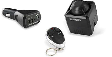 Smartwares CAR1 Universal Car Alarm – 100 dB – Plug-in sensor – Remote control
