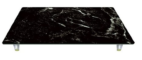 CounterArt Black Marble Tempered Glass Instant Counter