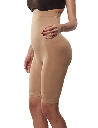 Beilini Women's High Waist Thigh Shapewear Tummy Firm Control Lift Bum Shaper