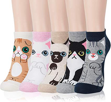 Kikiya Socks Women's Cute Ankle Socks