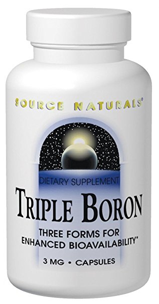 Triple Boron Source Naturals, Inc. 100 Caps