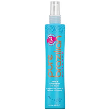 Pure Brazilian - Miracle Leave In Conditioner with Keratin -  For Frizz-free, Silky Smooth Hair (6.8 Fl. Ounce)