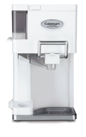 Cuisinart ICE-45 Mix It In Soft Serve 1-1/2-Quart Ice Cream Maker, White