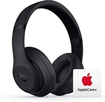 Beats Studio3 Wireless Noise Cancelling Over-Ear Headphones - Matte Black with AppleCare  (2 Years)