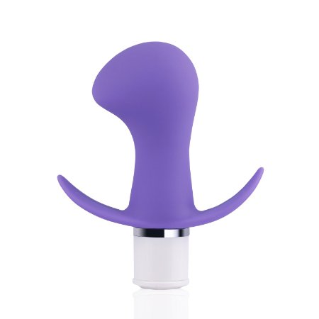 Anal Sex Toys, BRAVOLINK Pleasure Products 3.5 Inch Pure Silicone Vibrating Anal Plug and Prostate Massager 100% Waterproof Wireless Butt Plug
