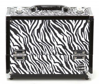 Caboodles Crave Makeup Train Case (Zebra Print)