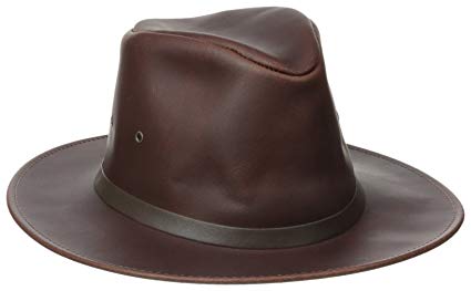 Henschel Safari Crushable Waxed Cowhide Hat