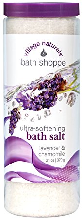 Village Naturals Bath Shoppe Lavender & Chamomile Body Salt 31 oz