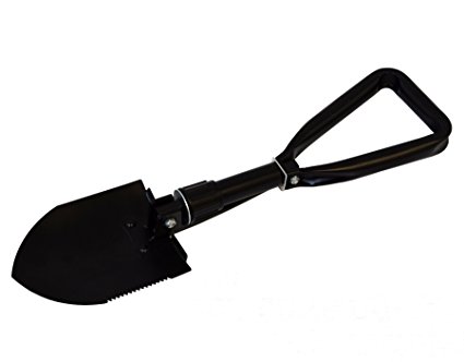 VIVO E-Tool, Entrenching Shovel, Folding Spade, Survival Pick with Cover (SHOVL-V01B)