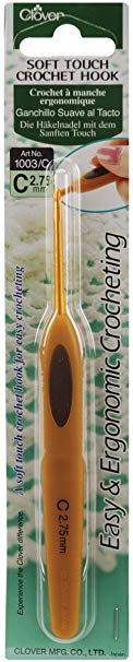 Clover Soft Touch Crochet Hooks Size C (2.75mm)