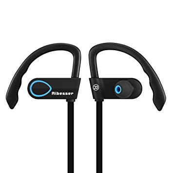 Aibesser Sport Bluetooth Headphone , Wireless headphone Noise Cancellation Technology , Sport Sweatproof Headphone built in Microphone