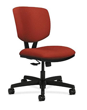 HON Volt Synchro-Tilt Task Chair for Office or Computer Desk, Poppy Fabric