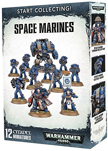 Games Workshop Warhammer 40,000 Start Collecting! Space Marines Miniatures