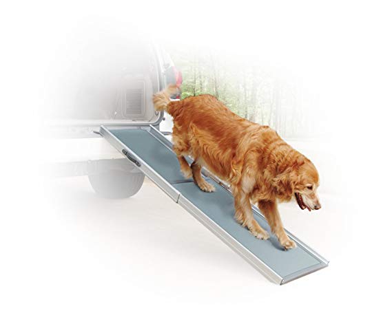 PetSafe Solvit Telescopic Dog Ramp, 99.06 cm - 182.88 cm, Lightweight and Easily Adjustable