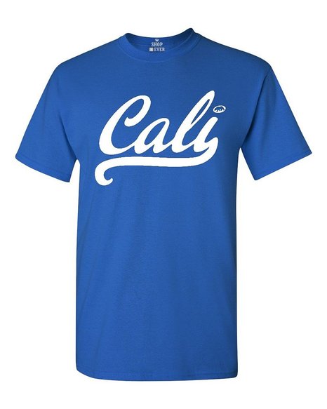 Shop4Ever® Cali White T-shirt California Shirts