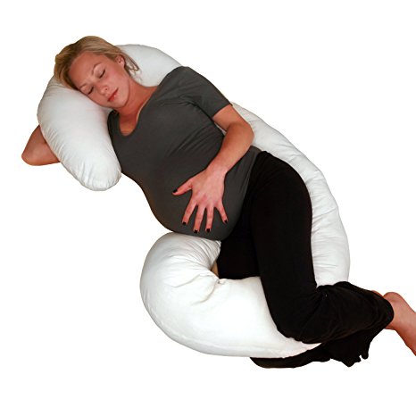Comfort Body Pillow - Comfortable Full Length Pillow - Side Sleepers Total Support Best for Pregnancy