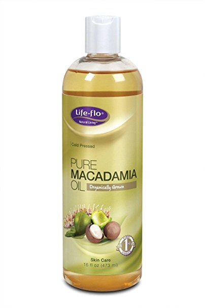 Life-Flo Pure Macadamia Oil, 16 Ounce