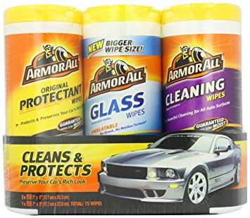Armor All Auto Care Cleaning Pack (75 Wipes)
