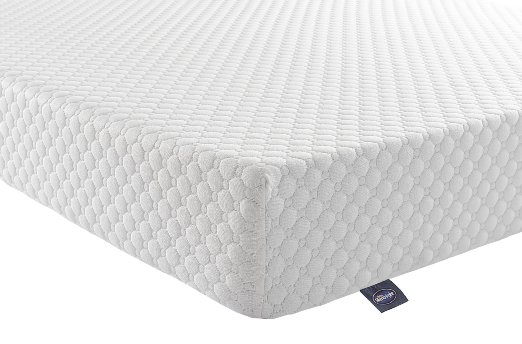 Silentnight 7-Zone Memory Foam Rolled Mattress - European King (160 x 200 cm), White