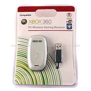 Wireless USB Gaming Receiver for Microsoft Xbox 360 Pc