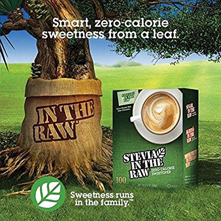 Stevia In The Raw Sweetener, 100-Count Packets