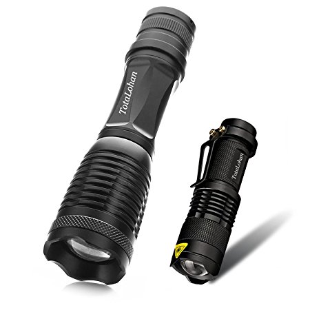 T2000 Tactical Flashlight Deluxe Set