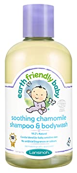 Earth Friendly Baby Shampoo & Bodywash Soothing Chamomile, 250 ml