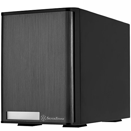 SilverStone SST-TS432U-V2 - USB 3.1 Gen 1 e-SATA External Hard Drive Enclosure 4 Bay RAID Storage, for 3.5 Inch SATA HDD or SSD, black