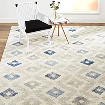 Home Dynamix Melrose Maritza Area Rug, 7'10" x 10'2" Rectangle, Blue/Ivory