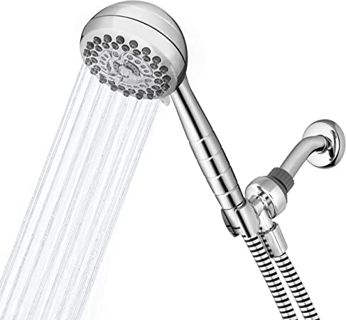 Waterpik XRO-763E PowerPulse Massage Hand Held Shower Head, 1.8 GPM, Chrome