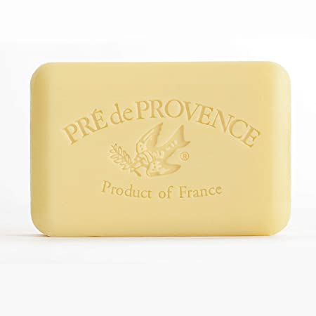 Pre de Provence Artisanal French Soap Bar Enriched with Shea Butter, Sweet Lemon, 250 Gram