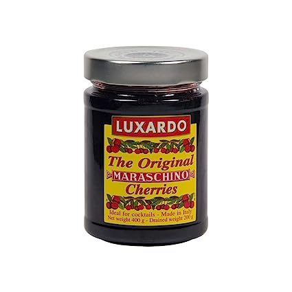 Luxardo Maraschino Cherries, 400gm | Ideal for Cocktail and Toppings