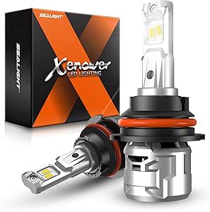 SEALIGHT Newest 9004 Fog Bulb, 9004 Powersports Bulbs for Off-Road Use, 60000 Hours Lifespan, Non-Polarity, Fog Light, Pack of 2