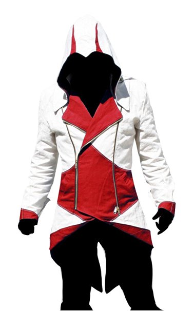 Dazcos US Size For Assassins Cosplay Connor Jacket/Coat/Hoodie