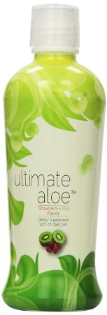 Ultimate Aloe Strawberry Kiwi Juice - Single Bottle (32 oz./946.3 ml.)