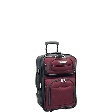 Travelers Choice Travel Select Amsterdam 21 in. Carry-on Lightweight Expandable Rolling Upright Luggage Bag