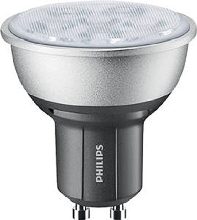 Philips GU10 4.3 W 2700 k 355 lm Master LED Energy Class A   Dimmable Value Spotlight, Warm White