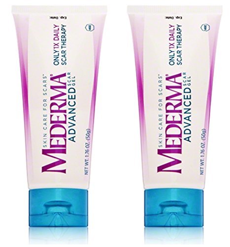 Mederma Advanced Scar Gel, 50 Grams, Pack of 2